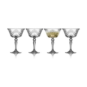 Køb Melodia champagneskål fra Lyngby Glas 4 stk | Imerco