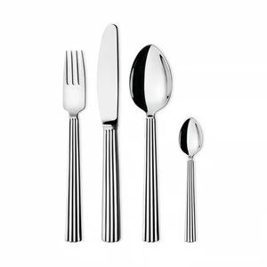 Køb Bernadotte Bestiksæt - 24 dele fra Georg Jensen 6 kuverter - Rustfrit stål - Blank | Imerco