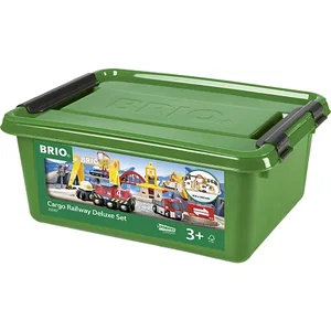 BRIO Togbane i plastkasse 50 dele BRIO Togbane i plastkasse 50 dele