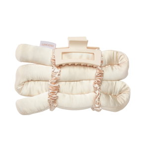 Lenoites Heatless Curls In Mulberry Silk Golden Sand
